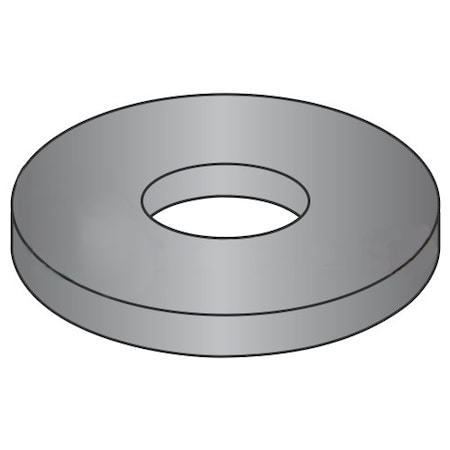 Newport Fasteners Flat Washer, For Screw Size 11/64" , 18-8 Stainless Steel Black Oxide Finish, 5000 PK 270812